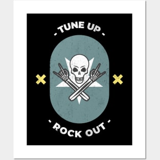 Tune Up Rock Out Posters and Art